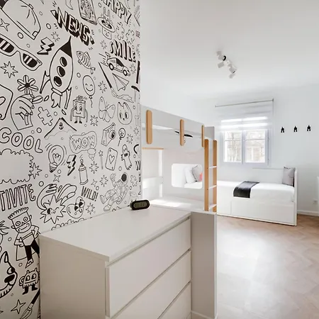 Elegance - Disneyland Paris - Vallee Village - 7 A 9 Personnes Apartment Serris